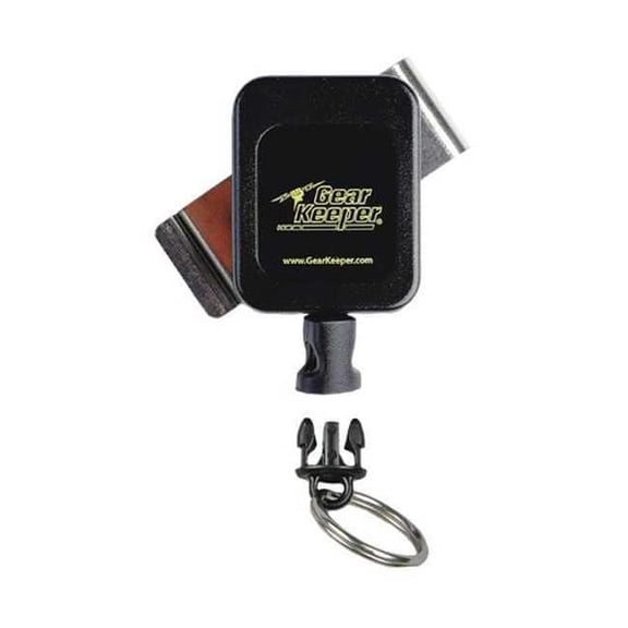 Gear Keeper Key Retractor,Black,Nylon RT4-5851-E