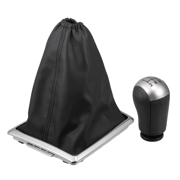 Gear Lever Shifter Handle 5 Speed Manual Gear Stick Shift Knob with Dust Cover for Ford Focus Mondeo