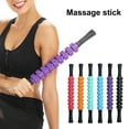 thumbnail image 1 of Gear Massage Roller Stick Deep Tissue Relaxation Fitness Muscle Sore Relief Physical Therapy Fascia Roller Massager Shaft Plastic Rolling Pin, 1 of 8