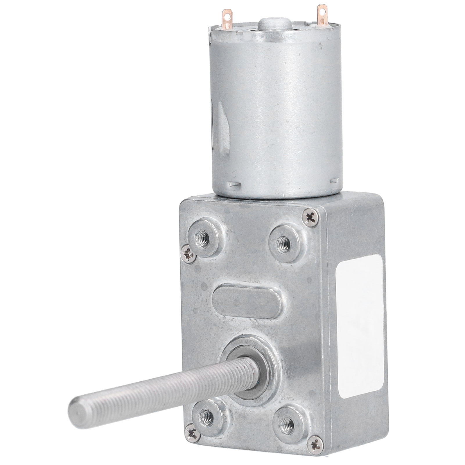 12V DC Self-Locking Gear Motor - Helical Reduction Motor With M6 Flange For Robotics & Automation