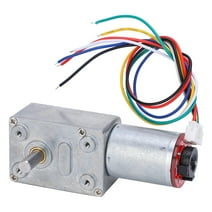 DC Worm Gear Motor 2W Speed Regulation Forward Reverse Rotation Worm