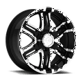 thumbnail image 1 of Gear Off Road 713MB DOUBLE PUMP 713MB-7906330 17X9 6X135 (+30) G/A 713MB Double Pump (HB 87) Mirror Machined Face with Gloss Black Accents A118492, 1 of 3