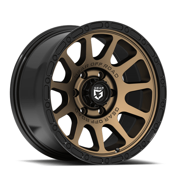 Gear Off Road 760BZ 760BZ-2098718 20X9 8X170 G/A 760BZ Satin Bronze A252334