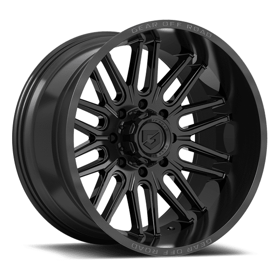 Gear Off Road 766B Black Rim 22X10 8X180