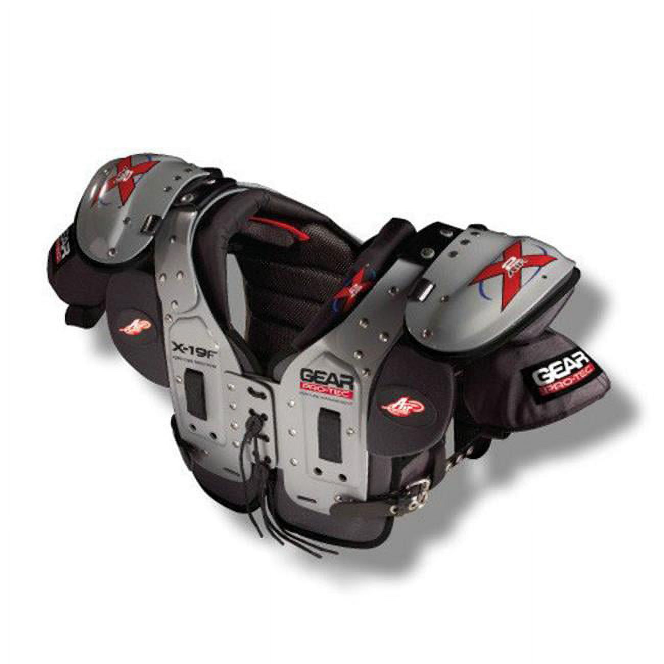 BARNETT Vision II Épaulière De Football Américain Noir - Protection RB-DB-TE-FB-HB