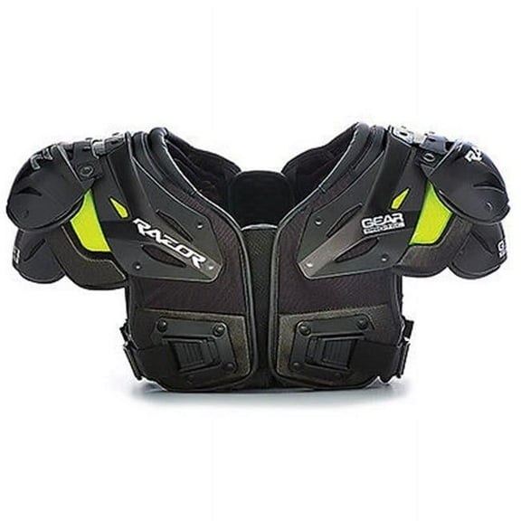 Gear Pro-Tec 1388373 Razor Football Shoulder Pads, Multi-Position - Large