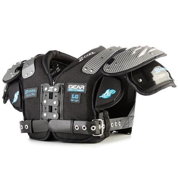 Gear Pro-Tec 1454158 Z-Cool Adult ZC7 Skill Shoulder Pads, Medium
