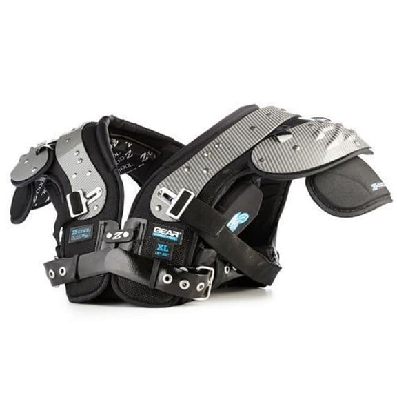 Gear Pro-Tec 1454170 Z-Cool Adult ZC55 OL & DL Shoulder Pads, Large