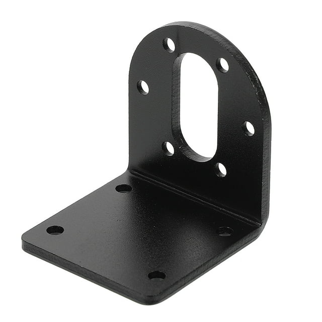 Gear Reduction Motor Holder 37mm DC Gear Motors Mounting Bracket (Black ...