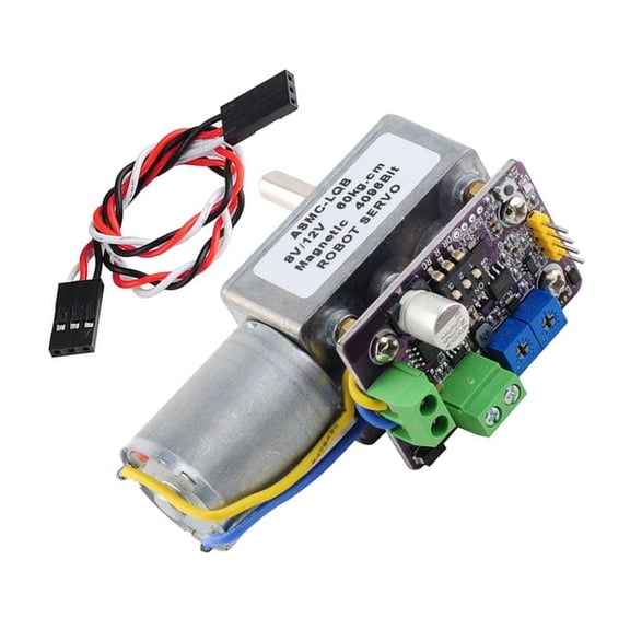 Gear Servo For Heavy Load Applications In Robotics And Industrial Machinery 360 Degree Encoded Servo