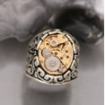 thumbnail image 1 of Stainless Steel Ring Unisex Statement Jewelry for Men and Women Electroplated Modern Band Durable Everyday Wear, 1 of 5