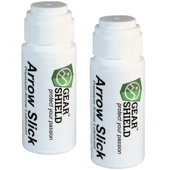 Gear Shield Arrow Slick Premium Arrow Lubricant Includes 2 - 1 oz Bottles