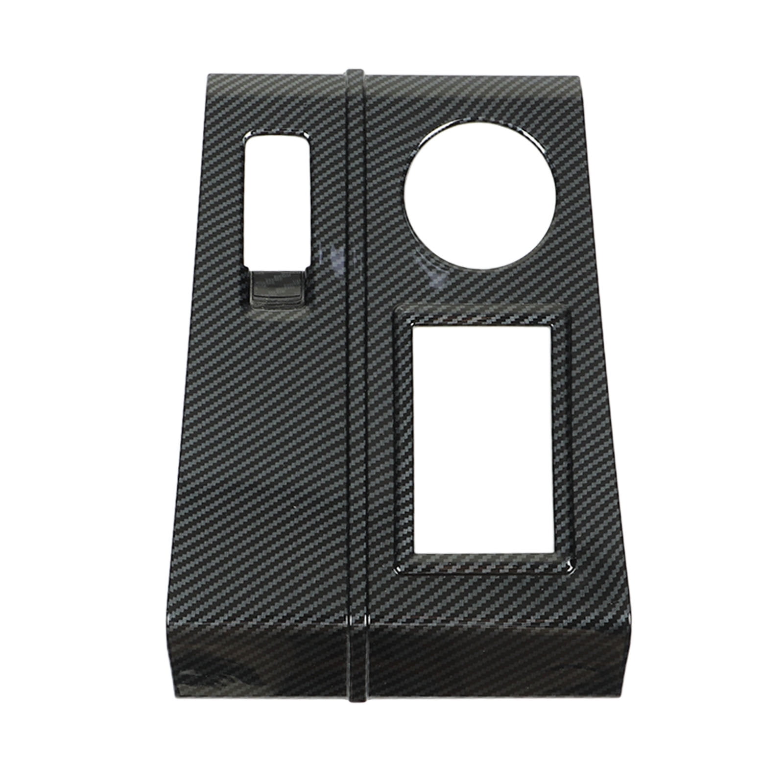 Carbon Fiber Manual Transmission Shift Trim Cover For Honda Civic 8th Gen (2006-2011) - 3mm Thick, Real Carbon, Easy Install