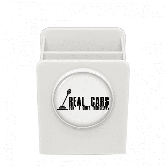 Gear Shift Car Instrument Desk Pencil Holder Cup Pen Organizer