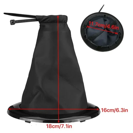 Gear Shift Collar Gaiter Boot Cover For Renault Megane 2 MK2 II/Sport Tourer II 2002-2009 PU Leather