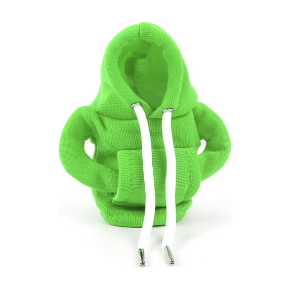 Gear Shift Hoodie Cover, Mini Universal Fit Knob Cover, Funny Sweater Hoodie For Gearshift, Funny Gear Shift Knob Shirt Sweater, Car Accessories And Decorations-green-5.61×5.71×2.99in