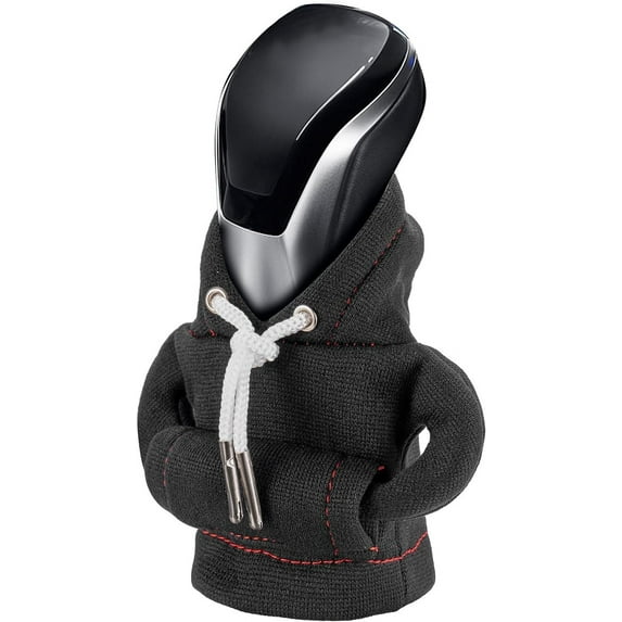 Gear Shift Hoodie, Gear Shift Cover, Universal Car Shift Knob Hoodie, Mini Hoodie for Car Shifter, Automotive Interior Cute Gadgets, Car Accessories and Decorations
