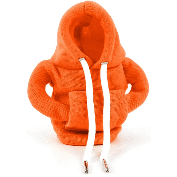 Gear Shift Hoodie, Gear Shift Cover, Universal Car Shift Knob Hoodie, Mini Hoodie for Car Shifter, Automotive Interior Cute Gadgets, Car Accessories and Decorations（2pcs）