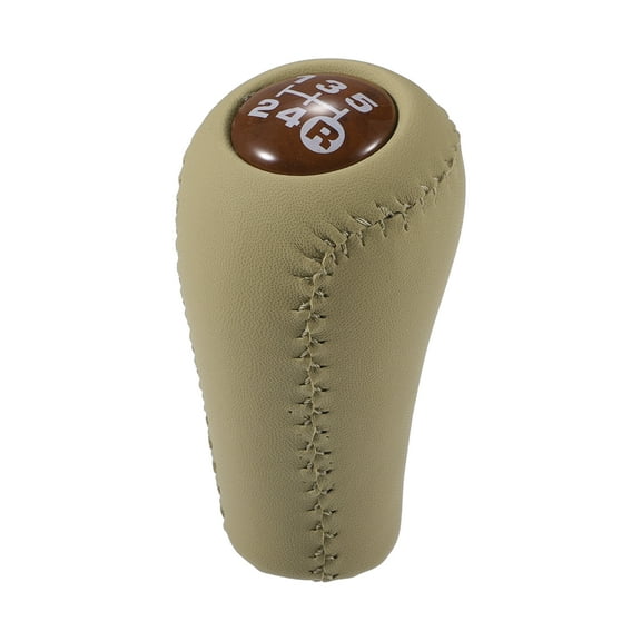 Gear Shift Knob 5 Speed Manual Gearbox Stick Shifter Lever Knob for Toyota 4Runner 93-01 Plastic Brown