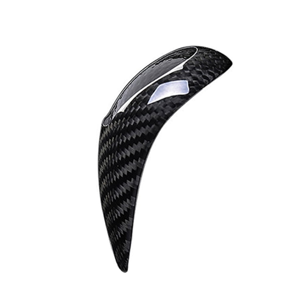 Gear Shift Knob Cap Shifter Panel Cover TrimCarbon Fiber For BMW M3 M4 2014-2018