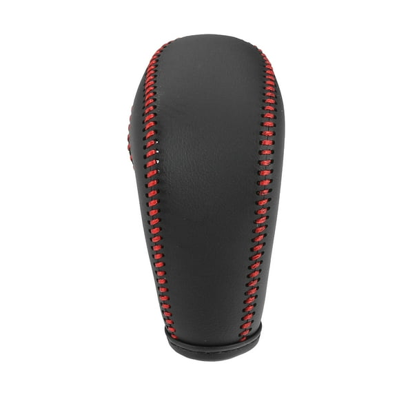 Gear Shift Knob Cover for Buick Excelle 13-15 Transmission Shifter Boot Lever Cover Black Faux Leather