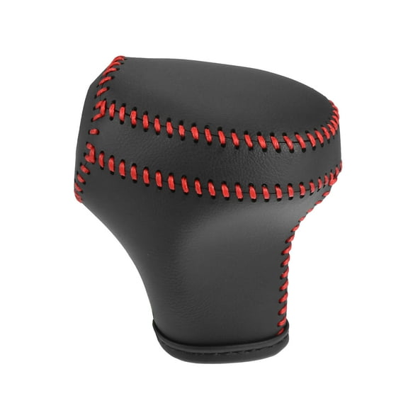 Unique Bargains Gear Shift Knob Cover for Kia Sportage 2011-2016 with Stitches Durable Interior Transmission Shifter Boot Lever Cover Faux Leather 1 Pcs Red