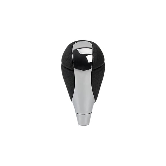 Gear Shift Knob Shift Knob Replacement for Lexus, Faux Leather Gear Knob with Chrome Accent Shift Knob Trim, Interior Accessories for Car