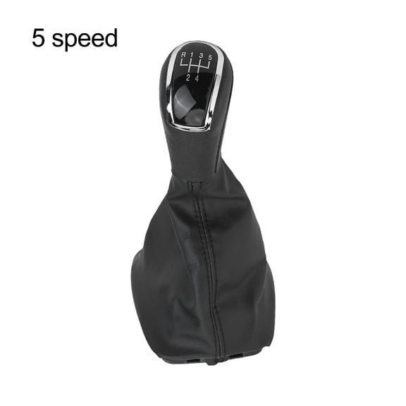 Gear Shift Knob for Skoda Vehicle MK1 2000-2008 with Leather Boot, 5/6 Speed