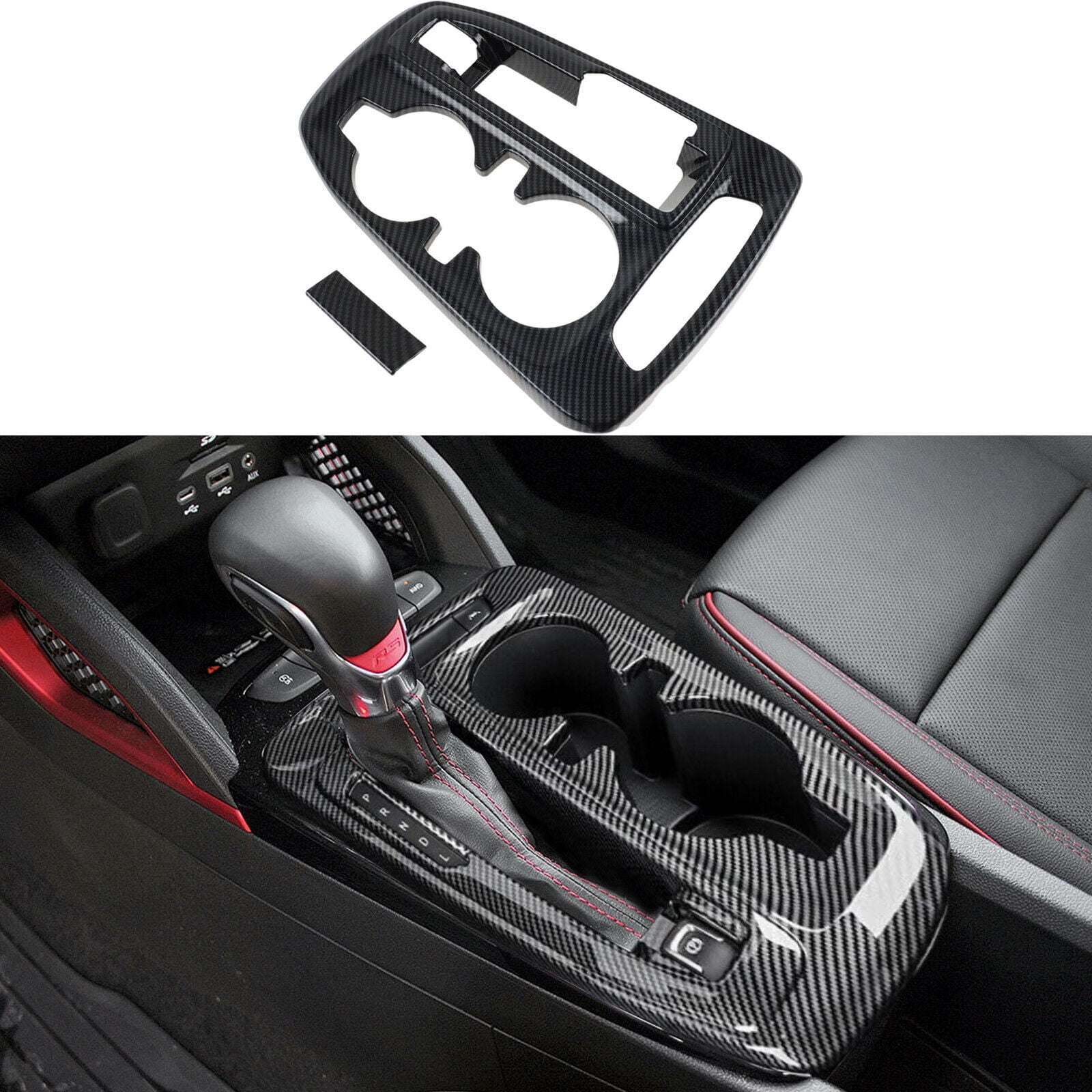 Gear Shift Panel Cover for Chevy Trax 2023 2024 Gear Shift Panel Frame