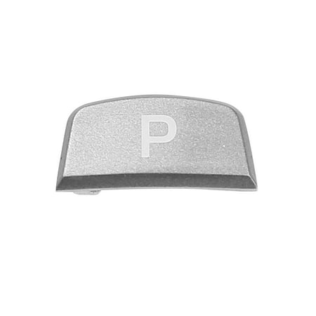 Unique Bargains Gear Shift Parking Button Cover Gear Shift Lever Button Trim Replacement LR086213 for Land Rover Range Sport 2014, Gray