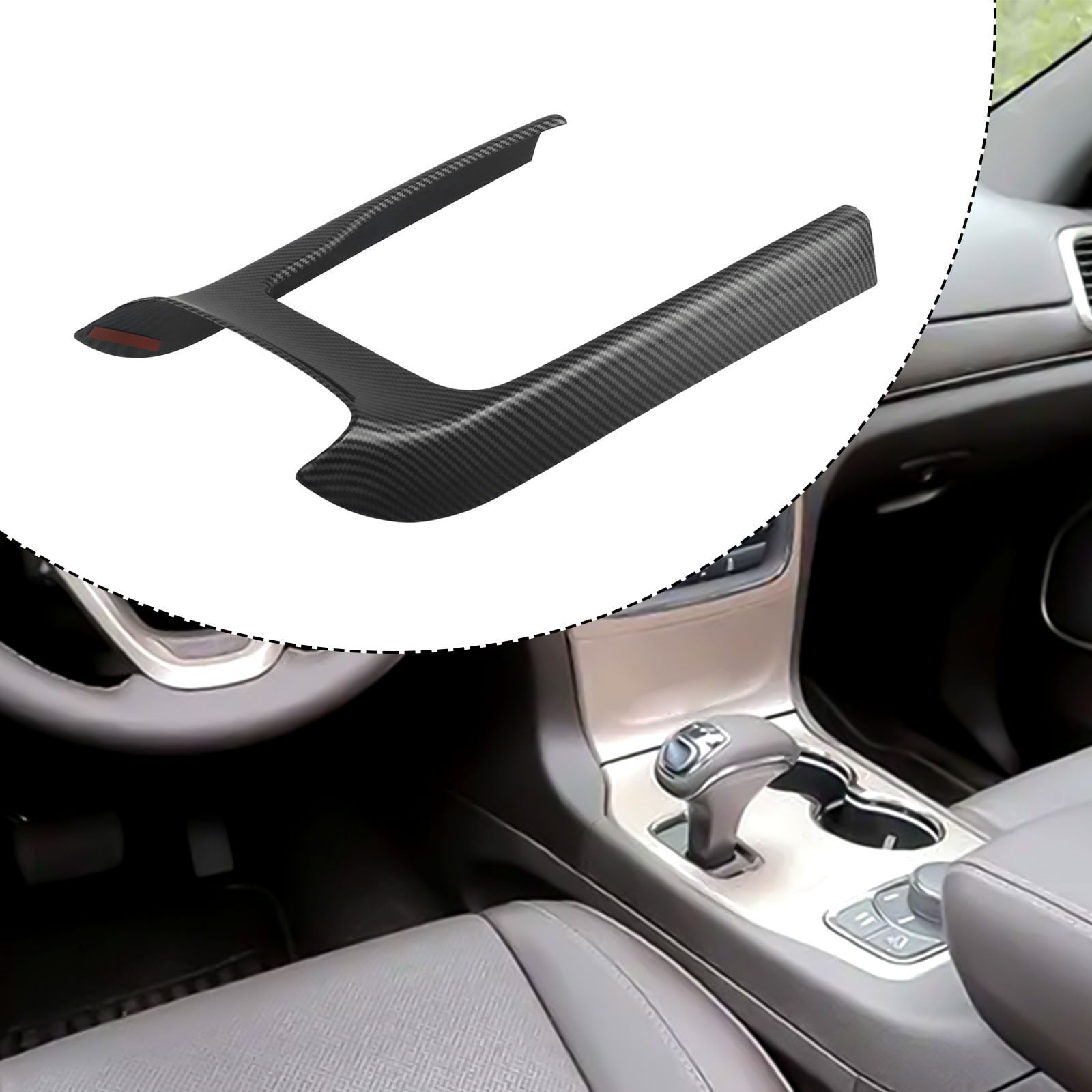 Gear Shift Trim Cover for Jeep Grand for Cherokee 20142020 Carbon