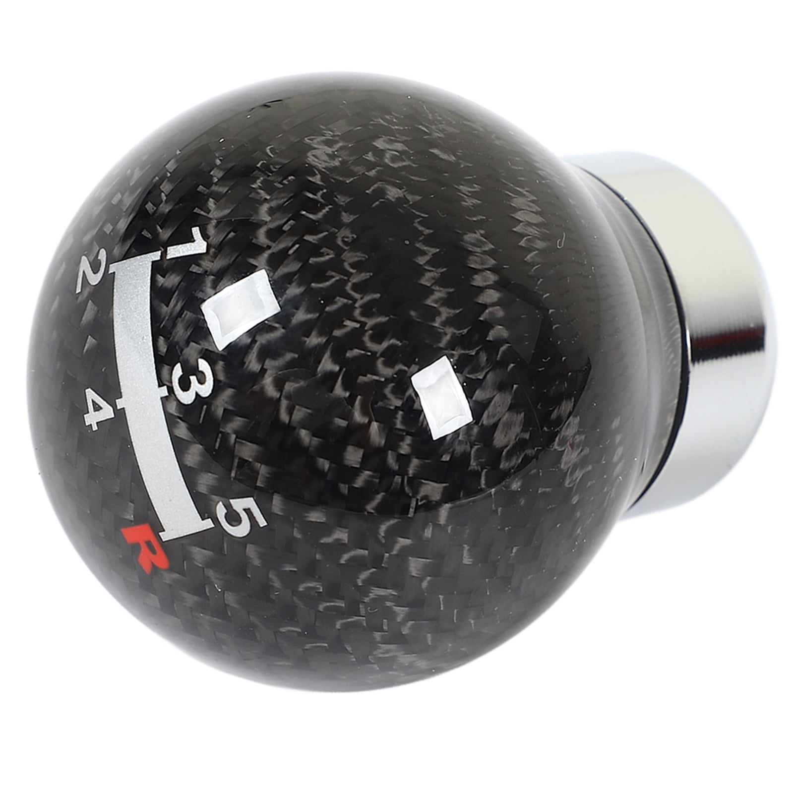 Gear Shifter Knob, Carbon Fiber Gear Shifting Lever Knob Manual