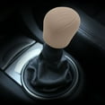 thumbnail image 1 of Gear Shifter Knob Cover for Automatic Cars, Universal Slip-proof Beige Auto Shifter Protector – Elastic Breathable Fit for Vehicles, Enhanced Grip & Interior Protection, Easy Install, 1 of 6
