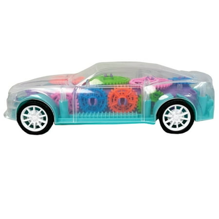 Gear Sports Car with Light & Sound High-Speed Toy Car for Kids Interactive Car with Realistic Sounds & Flashing Lights
