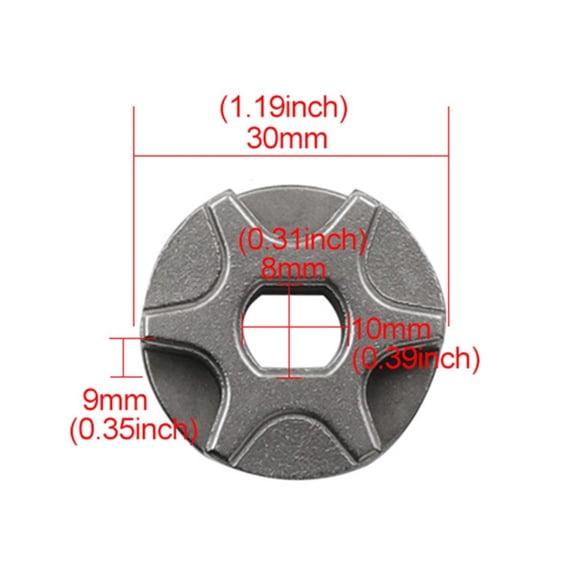 Gear Sprocket Drive Replace Sprocket Gear Asterisk 3/6/7 Teeth Electric Chainsaw