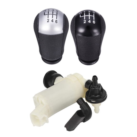 Gear Stick Knob for Focus Mondeo Fiesta C-Max with Washer Pump Washer Motor for -V