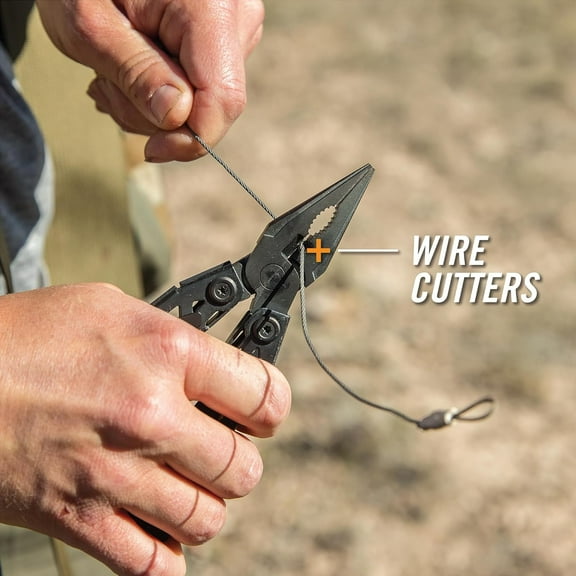 Gear Suspension-NXT 15-in-1 EDC Multi Tool with Pocket Knife, Needle Nose Pliers and Wire Stripper Tools