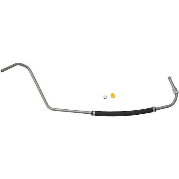 Gear To Cooler Power Steering Return Hose - Compatible with 2000 - 2004 Ford F-250 Super Duty 2001 2002 2003
