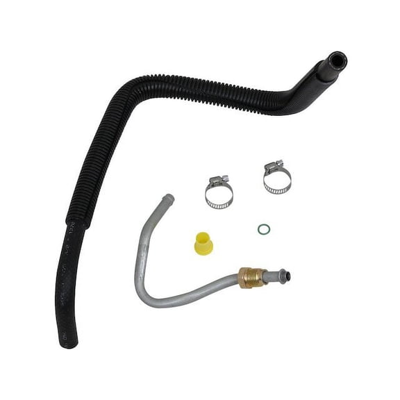 Gear To Cooler Power Steering Return Line Hose Assembly - Compatible with 1998 - 2002 Pontiac Firebird 5.7L V8 GAS 1999 2000 2001