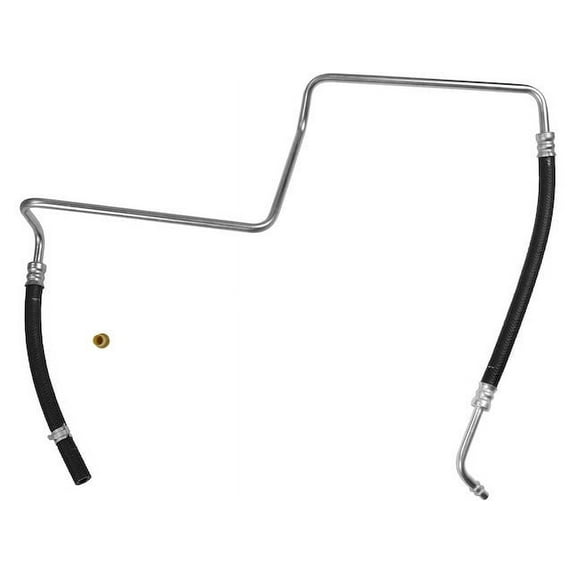 Gear To Cooler Power Steering Return Line Hose Assembly - Compatible with 2002 - 2009 Chevy Trailblazer 4.2L 6-Cylinder 2003 2004 2005 2006 2007 2008
