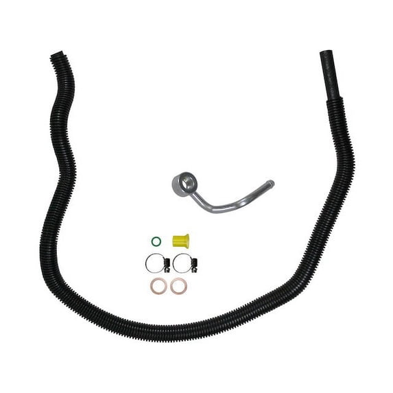 Gear To Cooler Power Steering Return Line Hose Assembly - Compatible with 2006 - 2011 Audi A6 2007 2008 2009 2010