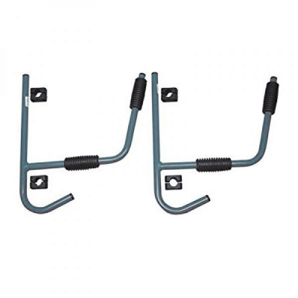 Gear Up Deluxe Wall Mount Folding Kayak Rack, Red/Black