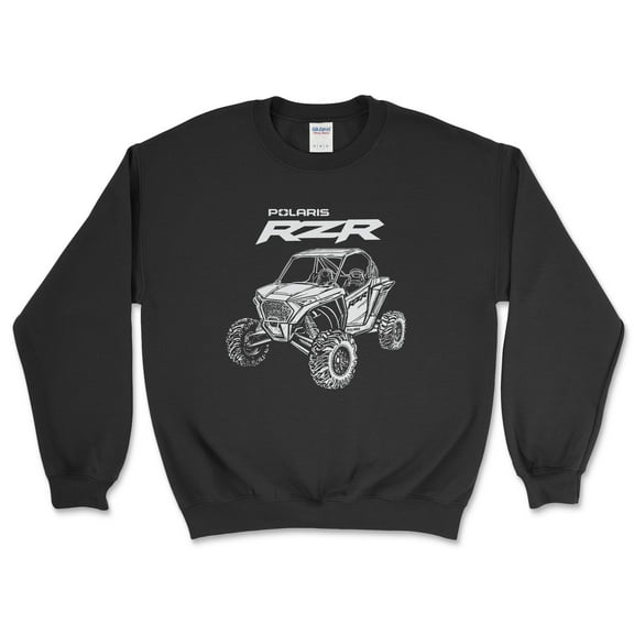 Gear Up with the Polaris RZR Offroad Crewneck Sweatshirt