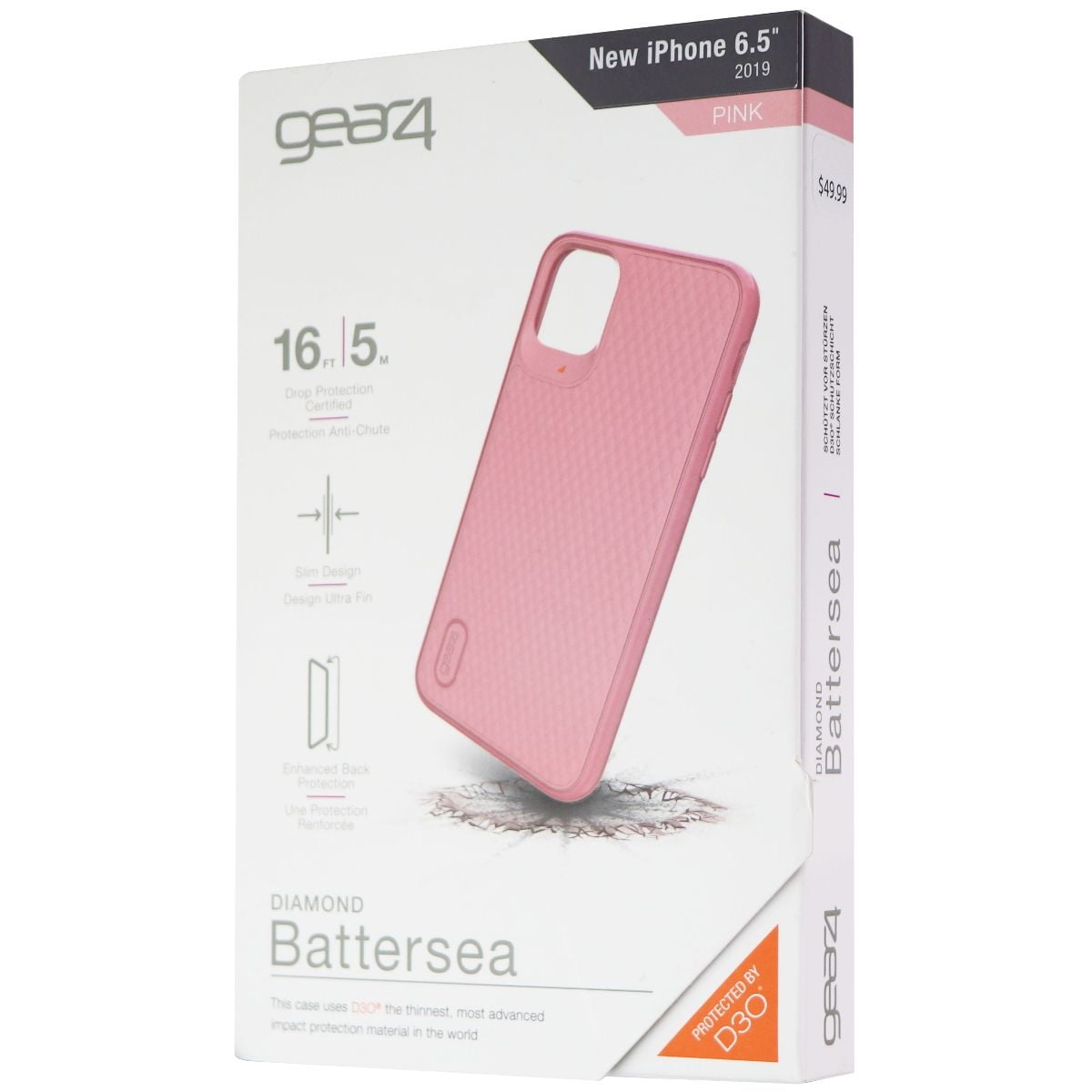 Gear4 Diamond Battersea Case for Apple iPhone 11 Pro Max (6.5-inch ...