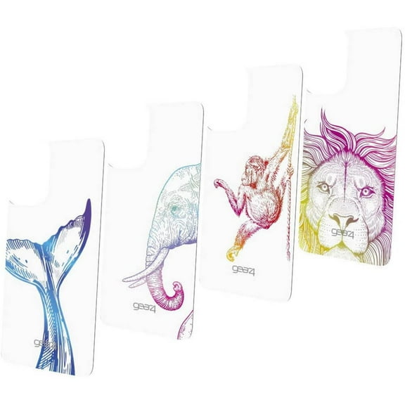 Gear4 IPH11PWILDWN Chelsea Backplate 4 Pack for Apple iPhone 11 Pro - Wild Wonder