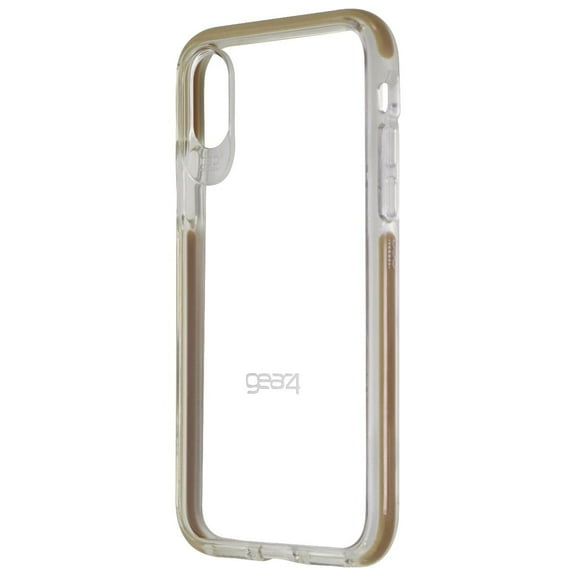 Gear4 Ic8picgld Piccadilly Clear Case With Advanced Impact Protection [ Protected By D3o ], Slim, Tough Design For Iphone X/Xs Â€“ Gold, Piccadilly, Piccadilly Gold