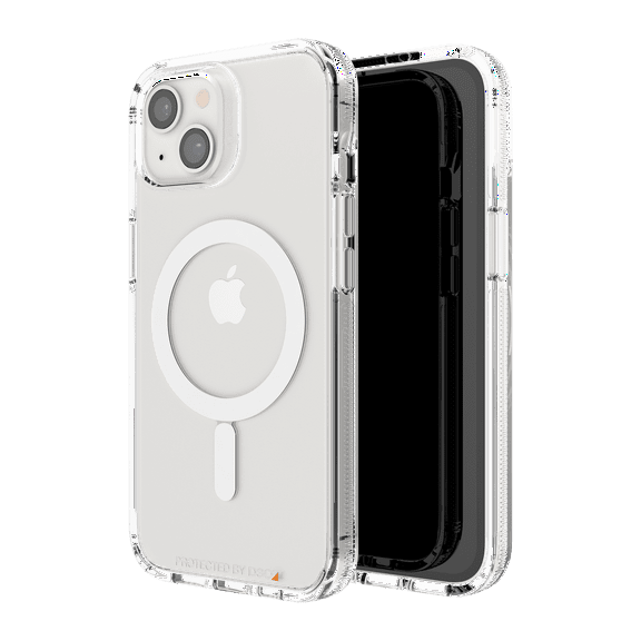 Gear4 ZAGG Crystal Palace Snap Case for Apple iPhone 13 - Crystal Clear Impact Protection with MagSafe Compatibility - Clear