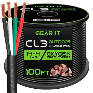GearIT 8 Gauge Wire (25ft - Black) Copper Clad Aluminum CCA - Primary  Automotive Wire Power/Ground, Battery Cable, Car Audio Speaker, RV Trailer,  Amp, Wielding, Electrical 8ga AWG - 25 Feet 