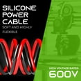thumbnail image 1 of GEARit 16 Gauge Silicone Wire 600V (Bonded Black/Red - 100 Feet) 16AWG Tinned OFC Oxygen Free Copper Stranded Soft Flexible Wires for Primary, Electrical, Car/Auto, Trailer, Amp - 16ga 100ft, 1 of 6