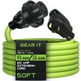 thumbnail image 1 of GearIT 20-Amp RV Power Extension Cord (50 Feet) 3-Prong NEMA TT-30P to L5-30R - Twist Locking Adapter, 125-Volt 10/3 STW 10AWG Gauge 3C, RV Trailer Campers, ETL Listed, 1 of 7